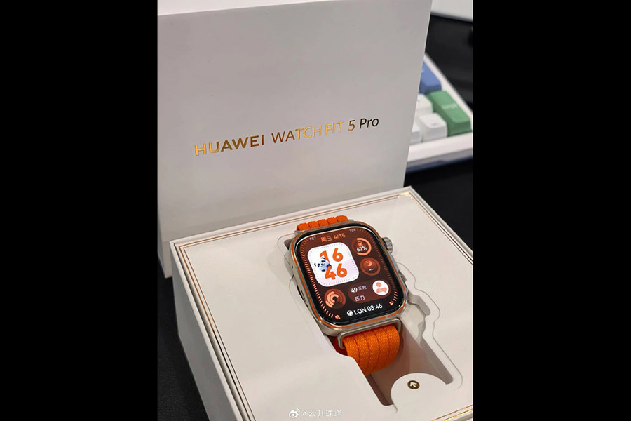 Lộ diện Huawei Watch Fit 5 Pro với màn hình 1.92 inch và thiết kế viền siêu mỏng ấn tượng