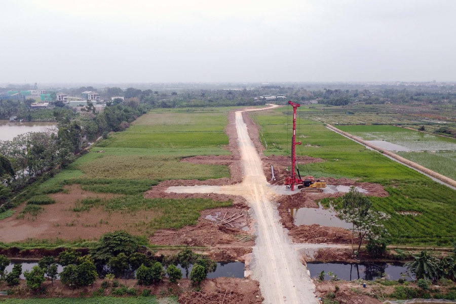 Khởi công tuyến đường 120m kết nối sân bay Gia Bình với Thủ đô Hà Nội