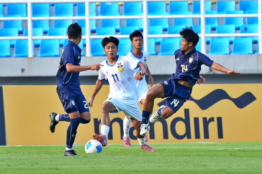 U17 Lào gây địa chấn khi ngược dòng loại U17 Thái Lan tại giải Đông Nam Á