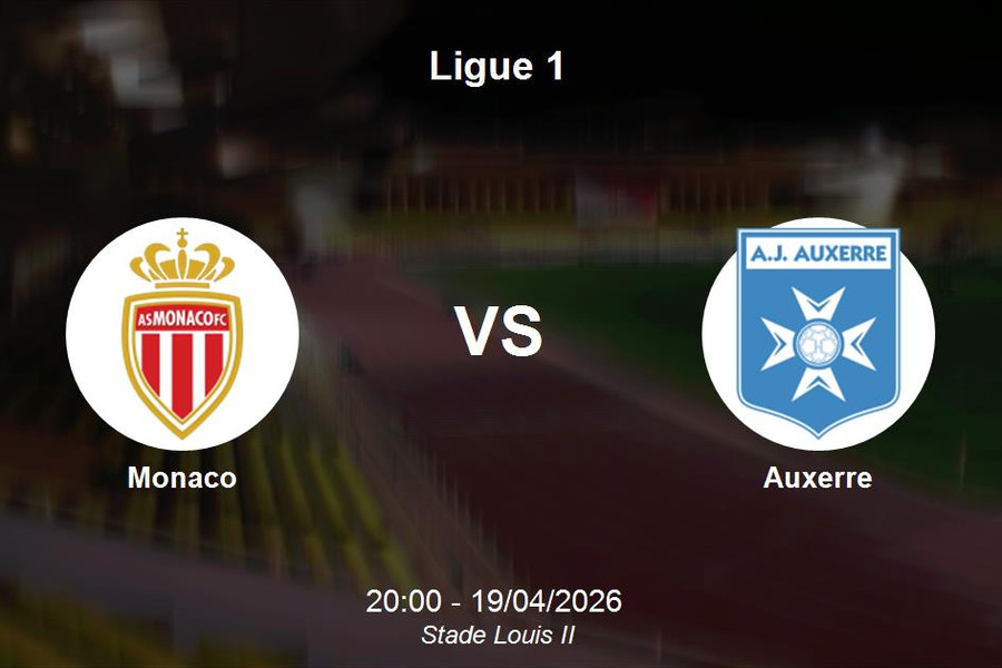Nhận định Monaco vs Auxerre - Ligue 1: Sức mạnh vượt trội tại Stade Louis II