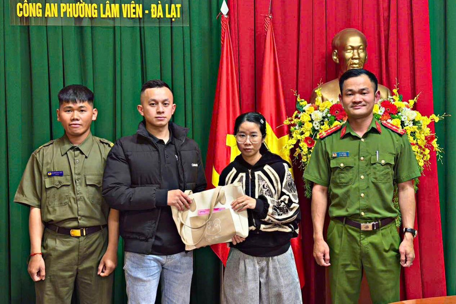 Nhặt được 85 triệu đồng, thanh niên Lâm Đồng trả lại người đánh rơi trong đêm