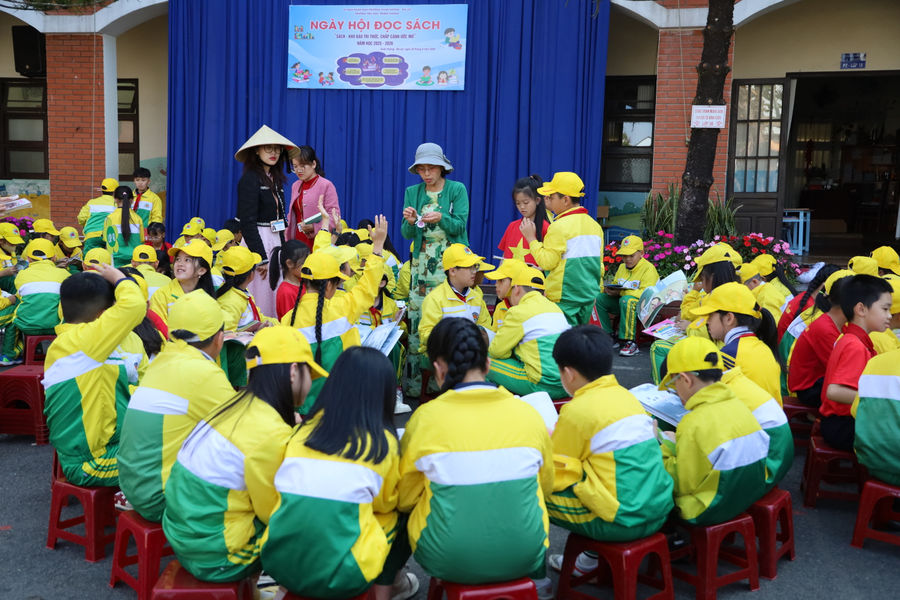 Sôi nổi hưởng ứng Ngày Sách và Văn hóa đọc Việt Nam ở trường học Lâm Đồng
