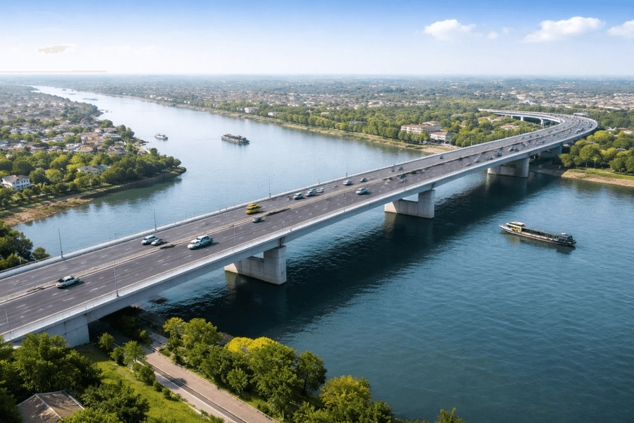 Dự án cầu Ninh Cường vượt sông Ninh Cơ hơn 600 tỷ đồng chuẩn bị khởi công