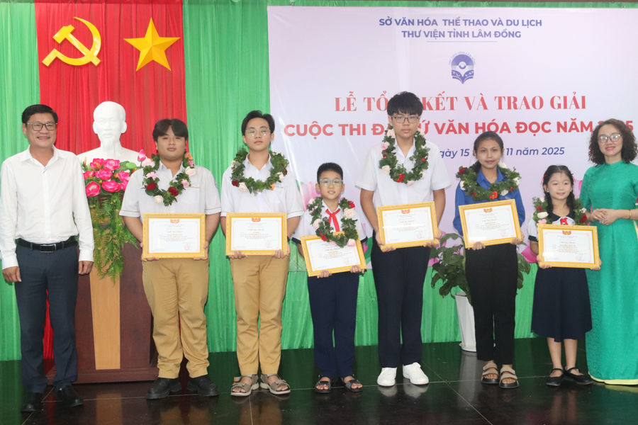 Phát động cuộc thi Đại sứ văn hóa đọc năm 2026 cho học sinh Lâm Đồng