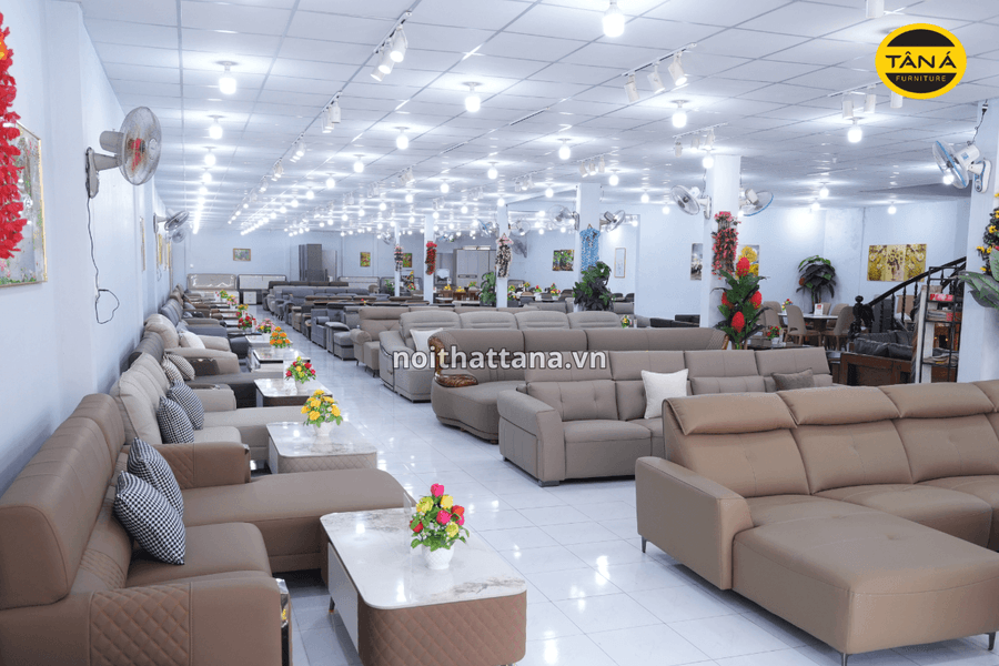 Sofa nhập khẩu chất lượng tại Trung Tâm Nội Thất Tân Á