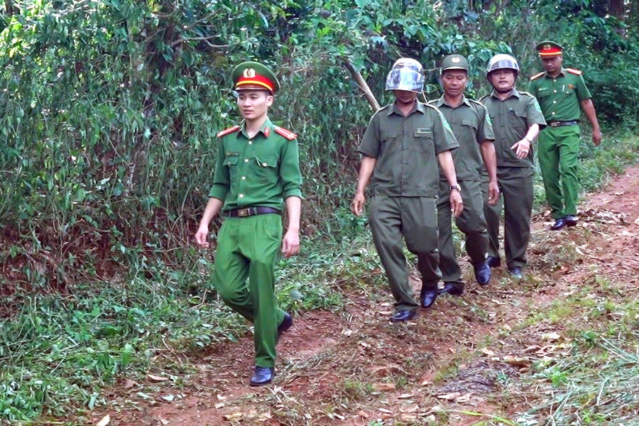 Lâm Đồng tổ chức hội thi lực lượng tham gia bảo vệ ANTT cơ sở giỏi