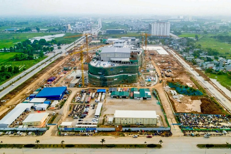 Tiến độ dự án AEON MALL Thanh Hóa: Trung tâm thương mại 4.100 tỷ đồng dần thành hình
