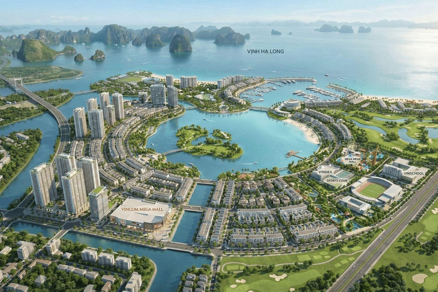 Bản đồ quy hoạch Vinhomes Hạ Long Xanh: Định vị tiềm năng sinh lời hấp dẫn