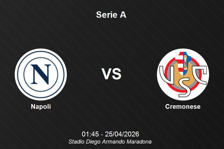 Nhận định Napoli vs Cremonese - Serie A: Sức mạnh tại Stadio Diego Armando Maradona