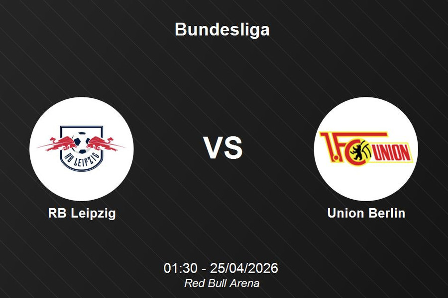 Nhận định RB Leipzig vs Union Berlin - Bundesliga vòng 31