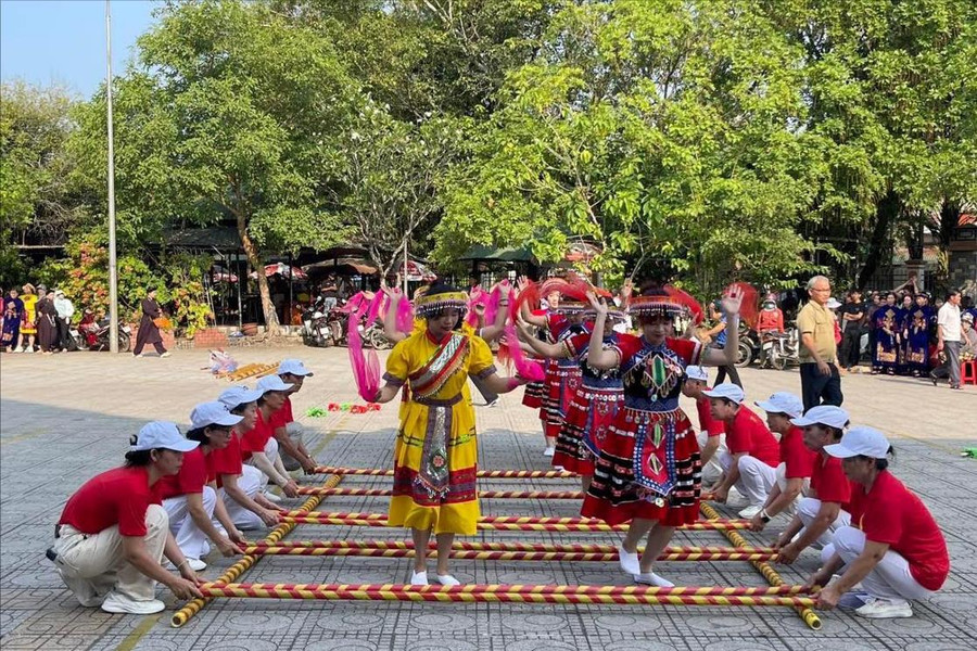 Rộn ràng Ngày hội Văn hóa - Thể thao các dân tộc xã Đạ Tẻh lần thứ II