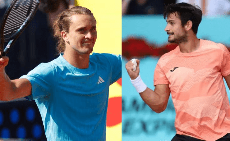 Madrid Open 2025: Zverev đối đầu chuyên gia đất nện, Medvedev gặp thử thách lớn