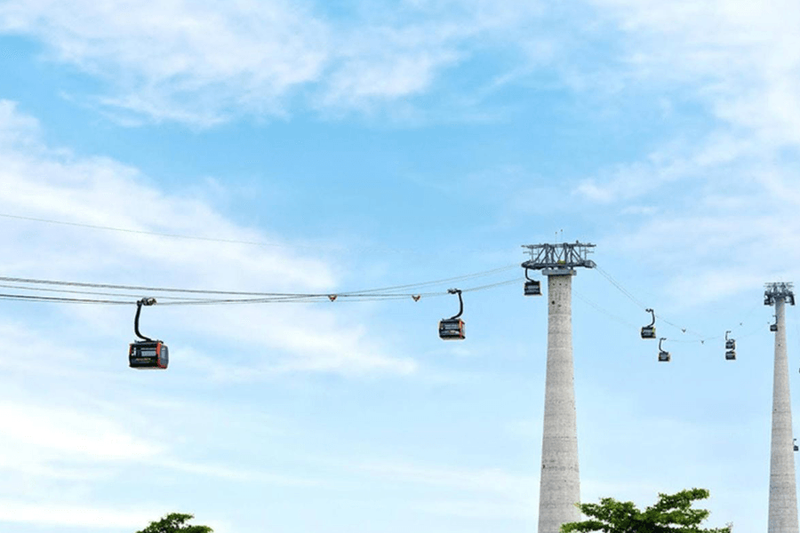 Cáp treo Cát Hải – Phù Long: Công trình sở hữu trụ cáp cao nhất thế giới tại Hải Phòng