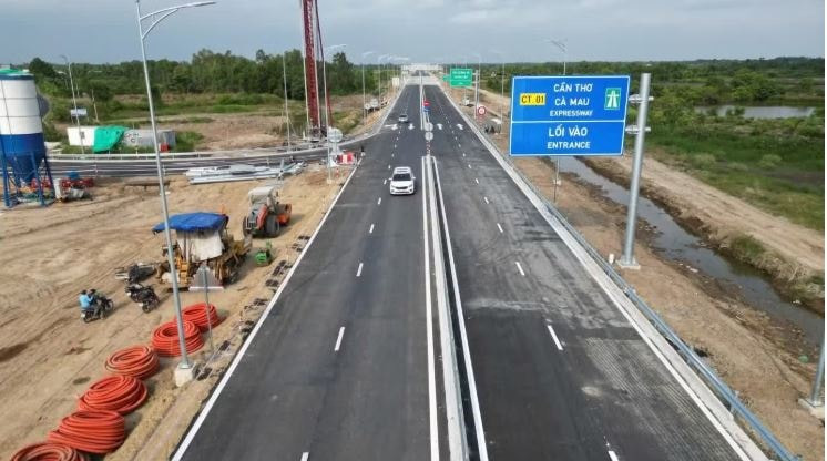 Thông xe trở lại cao tốc Hậu Giang - Cà Mau hơn 17.000 tỷ đồng vào ngày 29/4