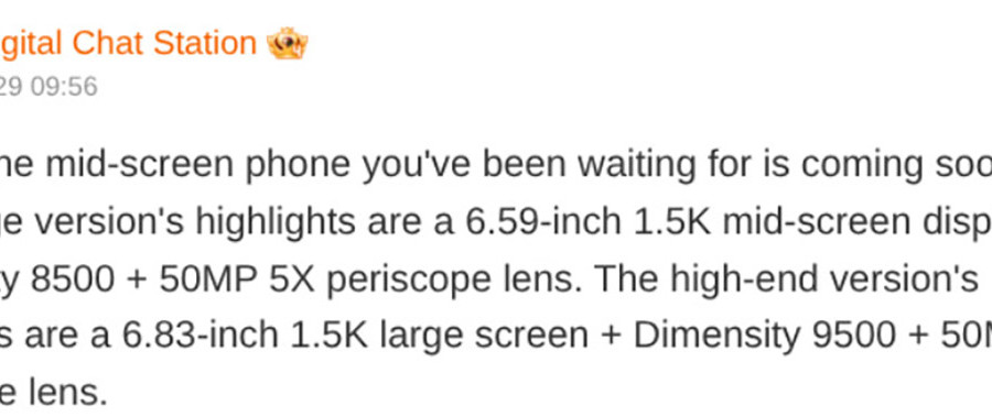 Xiaomi Civi 6 rò rỉ cấu hình: Hai phiên bản chip Dimensity mạnh mẽ và camera tiềm vọng 5x