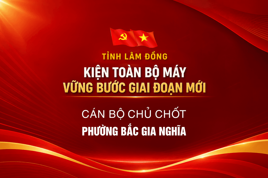 Cán bộ chủ chốt phường Bắc Gia Nghĩa