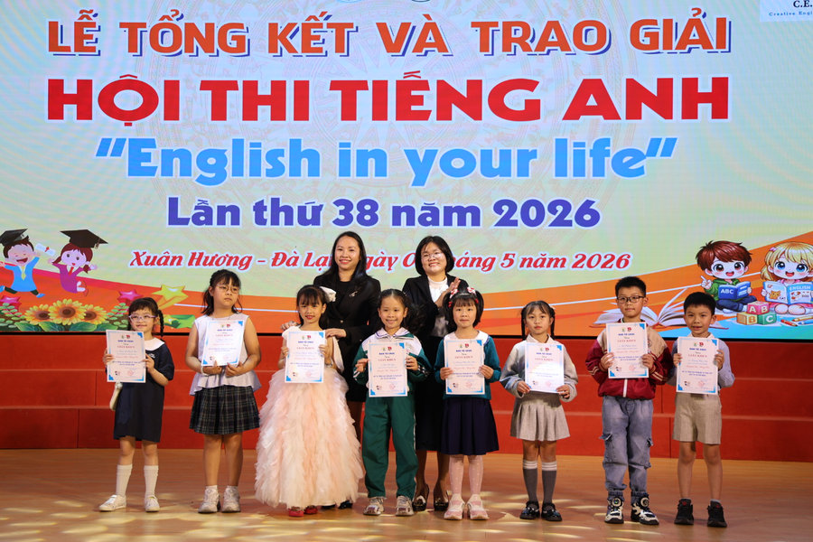 Lam Dong concludes the 38th “English in Your Life” contest