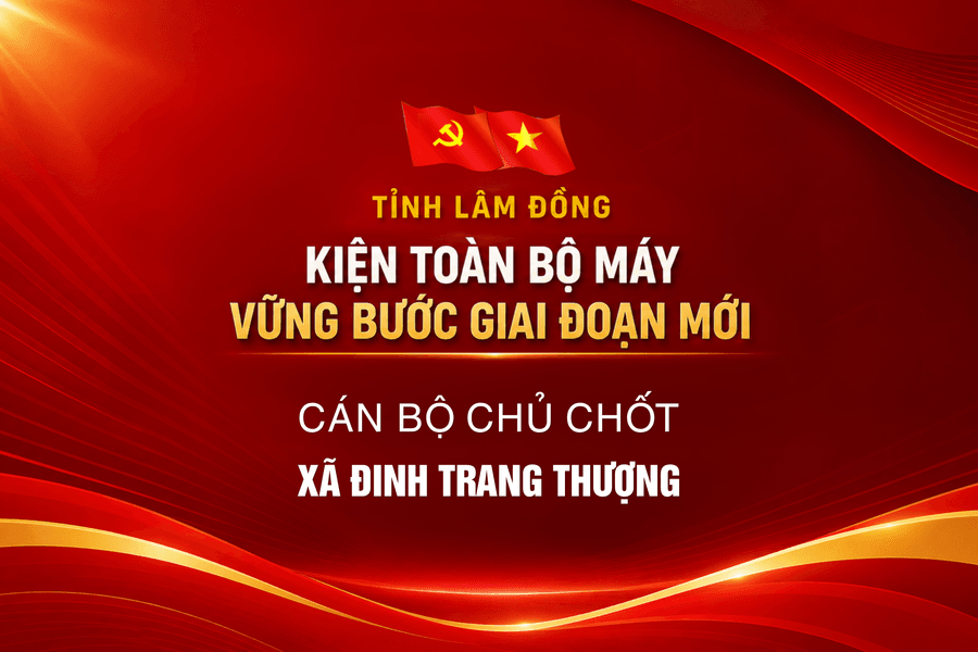 Cán bộ chủ chốt xã Đinh Trang Thượng