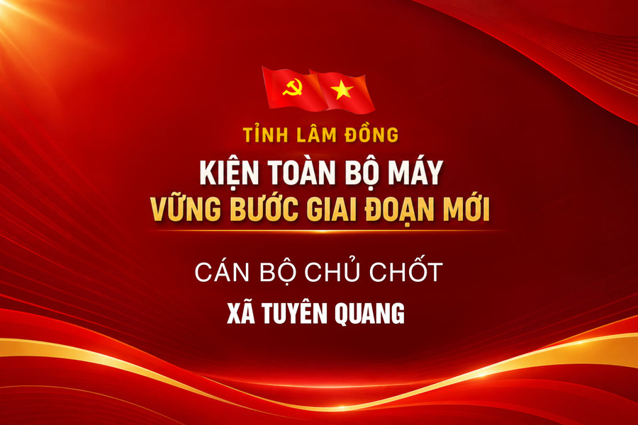 Cán bộ chủ chốt xã Tuyên Quang