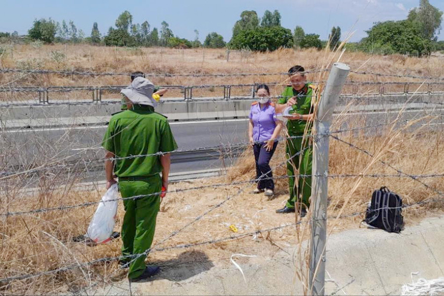 Điều tra vụ trộm cáp điện trên cao tốc Phan Thiết - Vĩnh Hảo