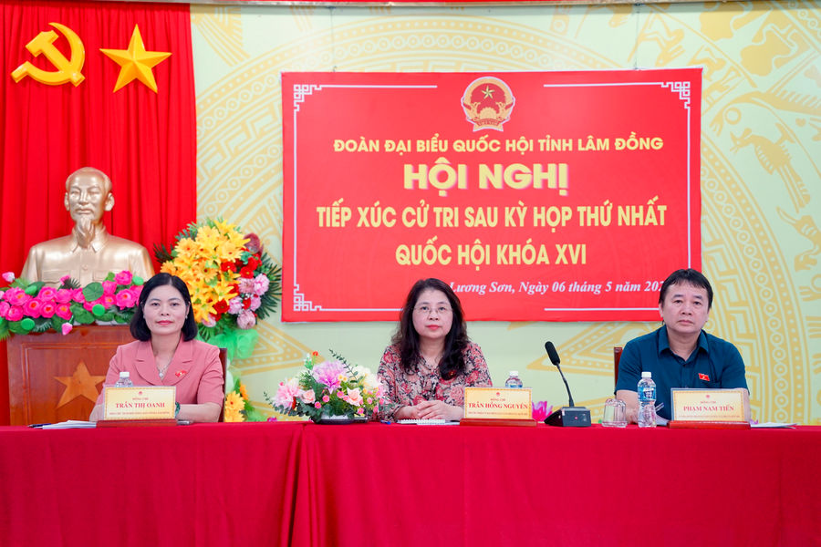 Cử tri Lương Sơn đề xuất chính sách hỗ trợ nông dân, an sinh