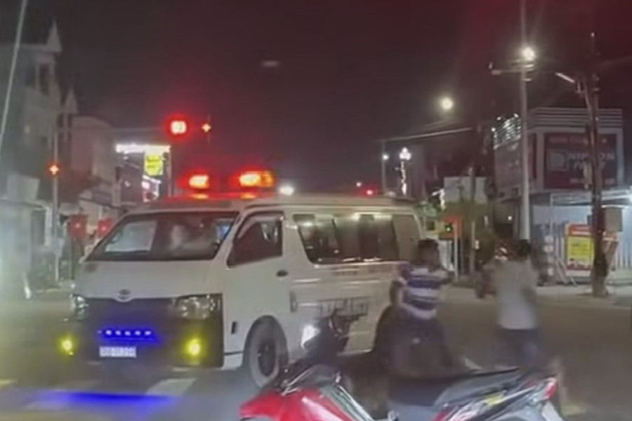 Quảng Ngãi: Bắt tạm giam đối tượng chặn đường và truy đuổi xe cứu thương suốt 10km