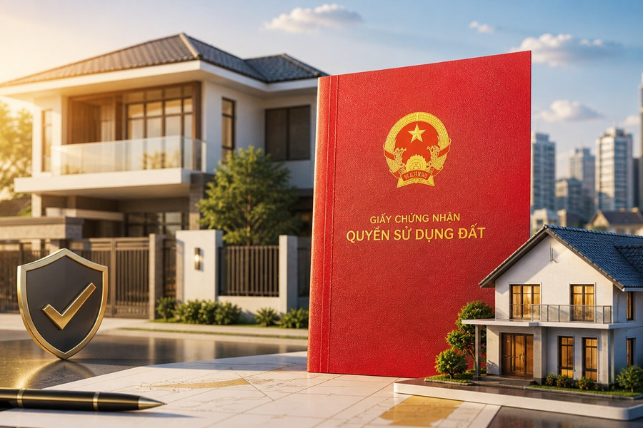 Cấp sổ đỏ cho nhà xây trên đất trồng cây lâu năm: Điều kiện và thủ tục pháp lý mới nhất