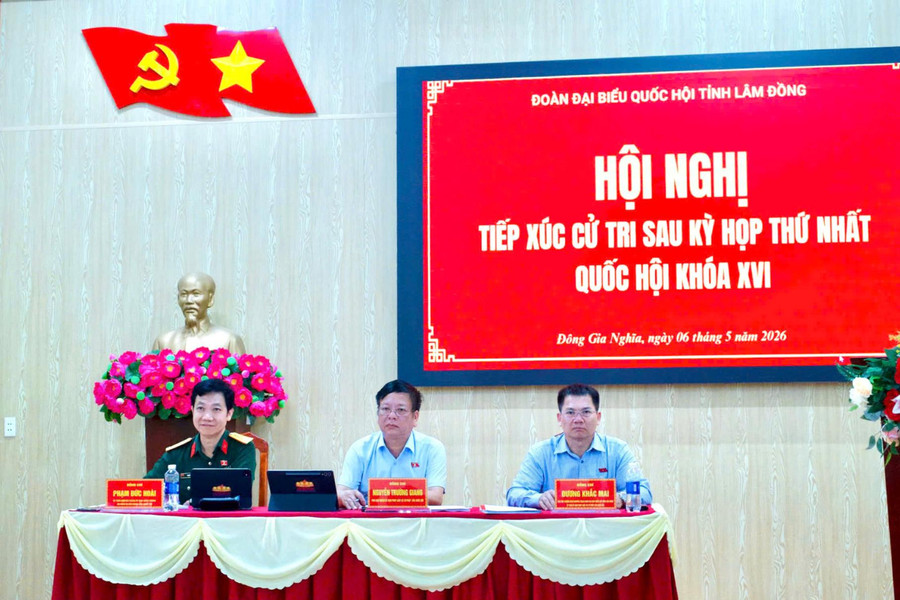 Cử tri phường Đông Gia Nghĩa kiến nghị xử lý bất cập về hạ tầng