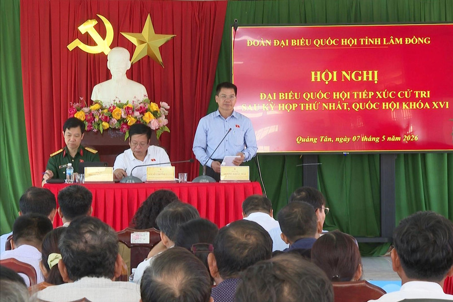 Cử tri xã Quảng Tân kiến nghị nhiều vấn đề liên quan đến đời sống dân sinh