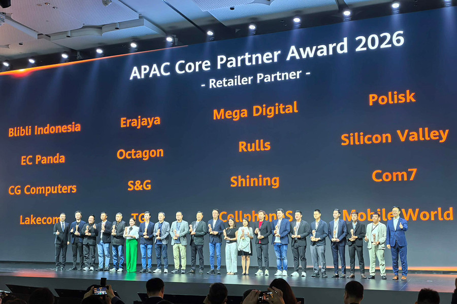 CellphoneS vinh dự nhận giải Đối tác bán lẻ xuất sắc tại Huawei APAC Core Partner Award 2026