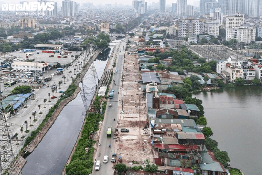 Dự án mở rộng đường Tam Trinh 3.400 tỷ đồng tại Hà Nội chính thức tái khởi động