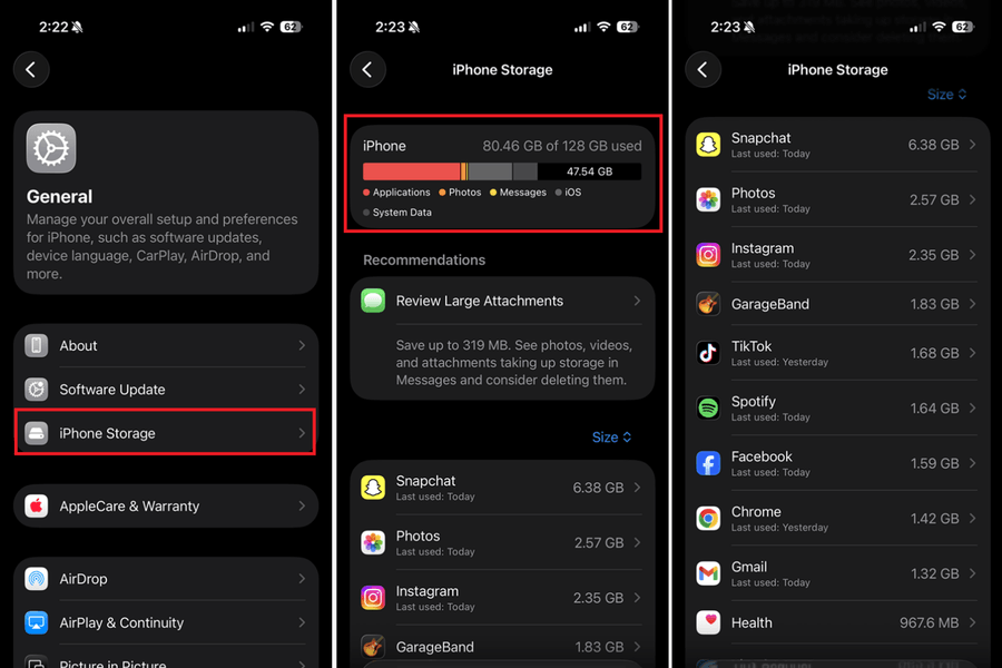 Mẹo giải phóng dung lượng iPhone cực nhanh không tốn phí mua thêm iCloud