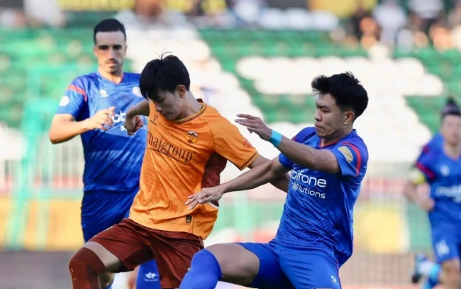 PVF-CAND thắng nghẹt thở HAGL 2-1 để hồi sinh hy vọng trụ hạng