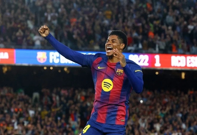 Barcelona hạ gục Real Madrid 2-0: Rashford và Torres đưa Blaugrana lên ngôi vô địch La Liga