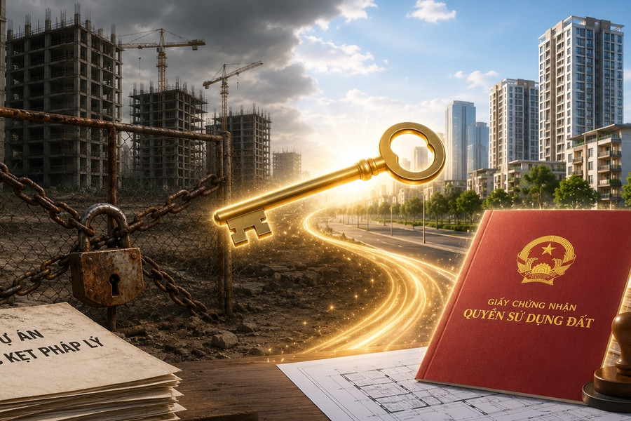 Cơ chế mới gỡ vướng sổ đỏ cho hàng nghìn dự án bất động sản mắc kẹt pháp lý