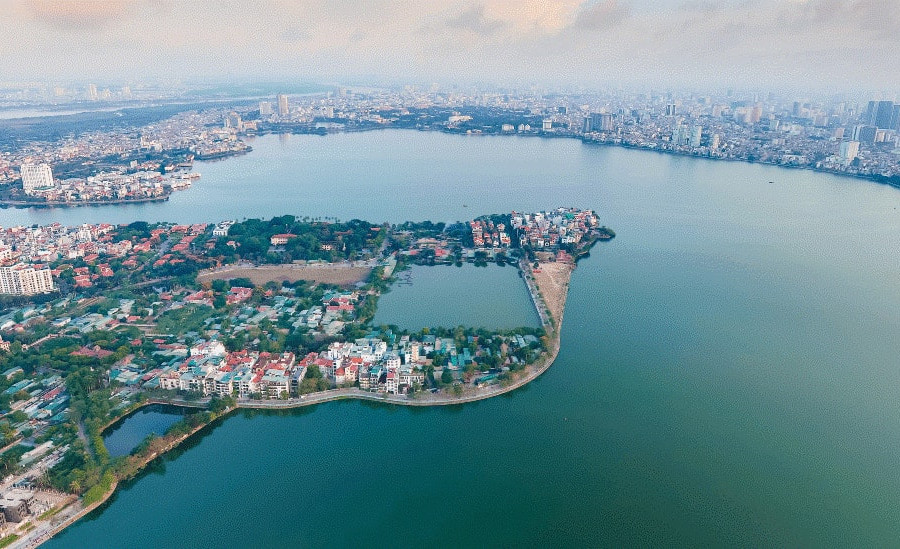 Dự án 30.000 tỷ đồng biến Hồ Tây thành trung tâm văn hóa và du lịch Thủ đô