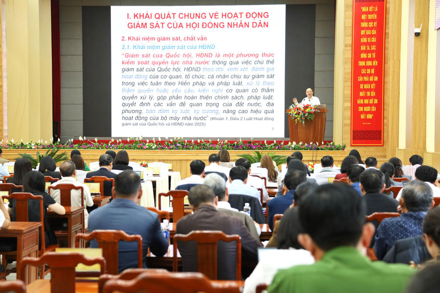 Lâm Đồng nâng cao kỹ năng giám sát, chất vấn cho đại biểu HĐND