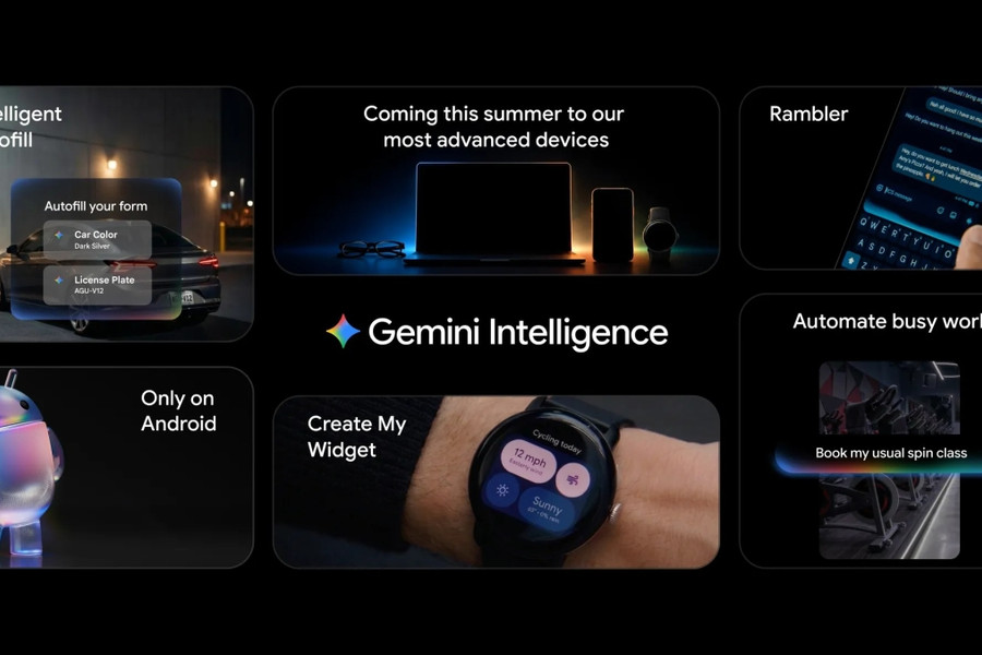 Google ra mắt Gemini Intelligence: Bước ngoặt AI tích hợp sâu trên hệ điều hành Android
