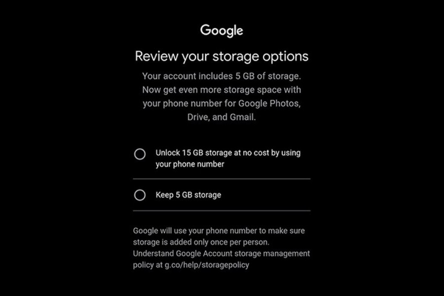 Google bất ngờ siết dung lượng tài khoản mới xuống 5GB: Cách để lấy lại 15GB miễn phí