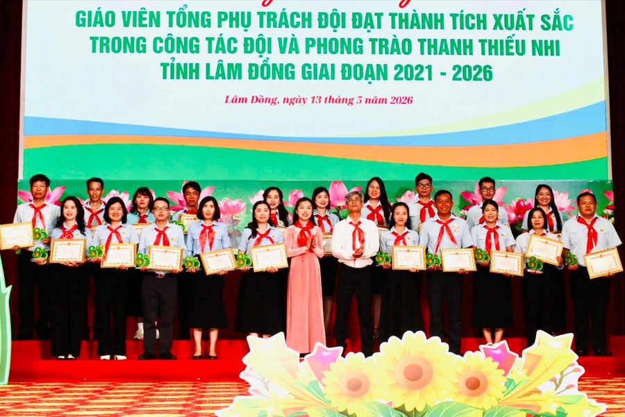 Sáng tạo sân chơi Đội, nuôi dưỡng kỹ năng sống cho học sinh ở Lâm Đồng