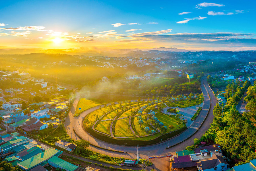 Tím phố