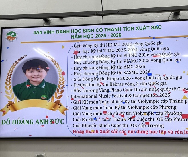 Con trai ca sĩ Hoàng Hiệp đoạt giải Vàng Dubai Link mới Dubai888 Cá Cược khi học song song hai trường