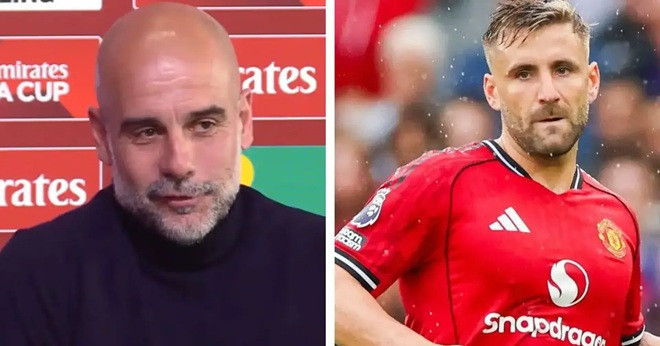 Pep Guardiola gây bất ngờ khi gọi Luke Shaw là "cầu thủ yêu thích" sau chung kết FA Youth Cup