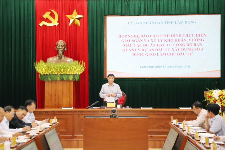 Tỷ lệ giải ngân các dự án khu vực phía Tây Lâm Đồng chỉ đạt 9,1%