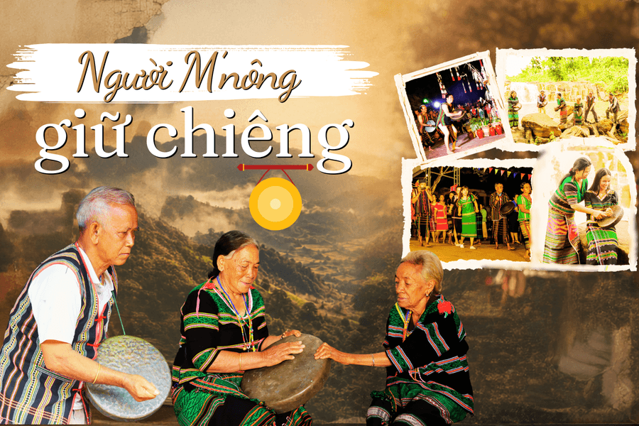 Người M’nông giữ chiêng