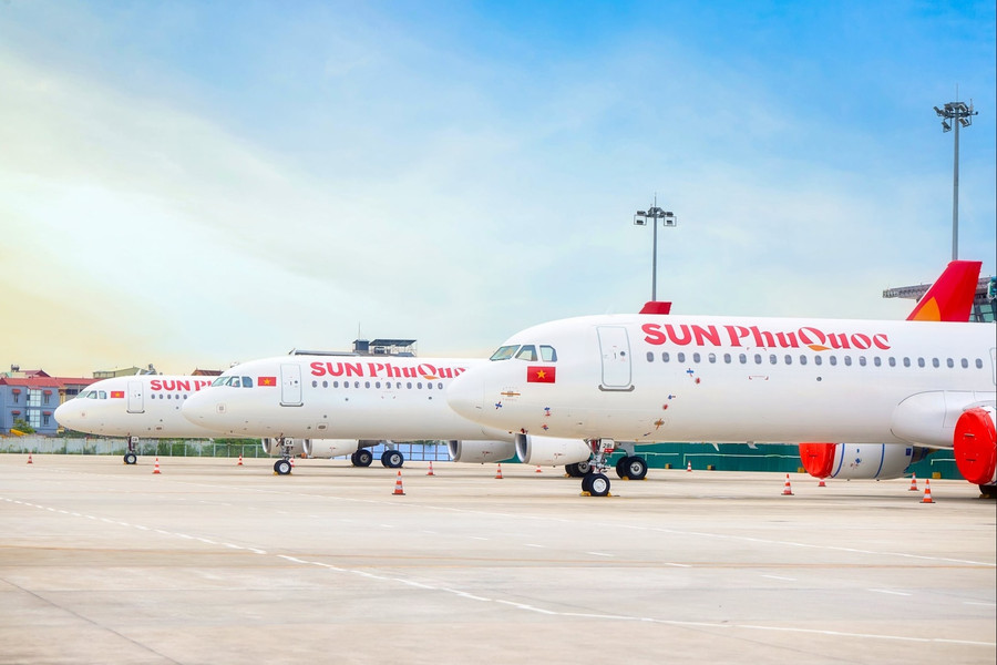 Sun PhuQuoc Airways đề xuất tăng quy mô lên 100 máy bay vào năm 2030