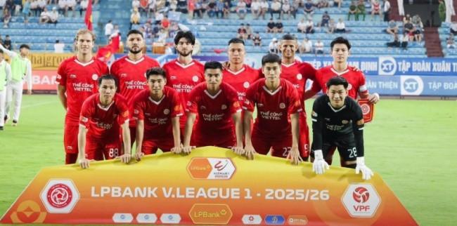 Thể Công Viettel khủng hoảng nhân sự trước vòng 24 V-League 2025/26