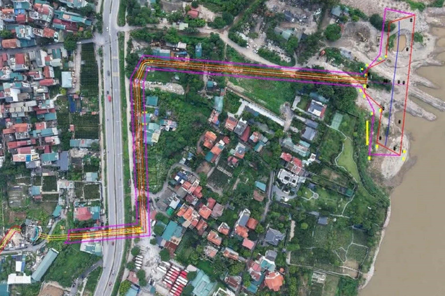 Tiến độ dự án cống ngầm 163 tỷ đồng chống ngập cho khu đô thị Ciputra và vùng lân cận tại Hà Nội