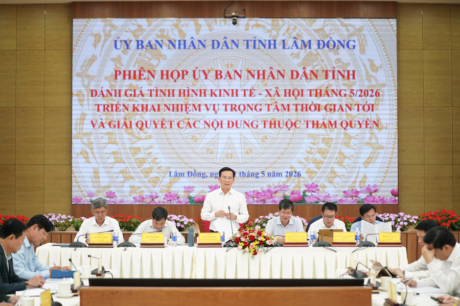 Chủ tịch UBND tỉnh Lâm Đồng Hồ Văn Mười: Loại bỏ ngay tâm lý chủ quan trong thực hiện các chỉ tiêu kinh tế quan trọng