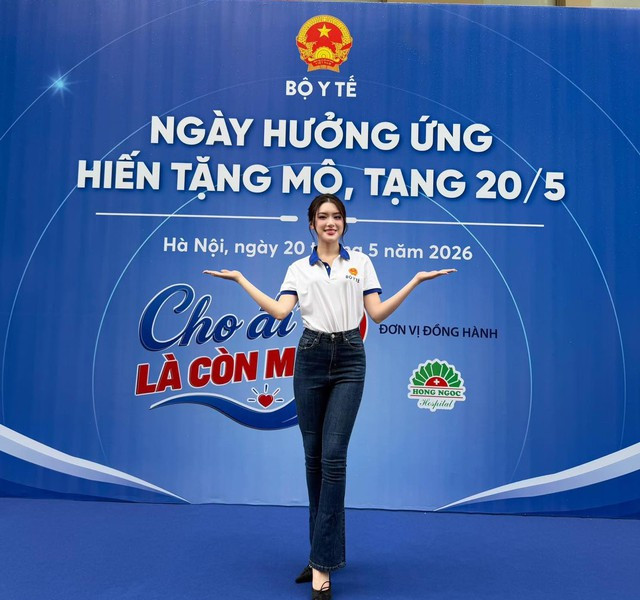 Hoa hậu Phan Phương Oanh đăng ký hiến tạng: Nghĩa cử nhân văn của Miss World Vietnam 2025